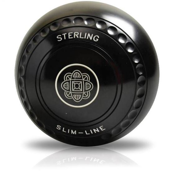 Picture of Almark Sterling Slimline Black Bowls