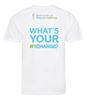 Picture of BSLM - #1CHANGE? - Men's White Tee