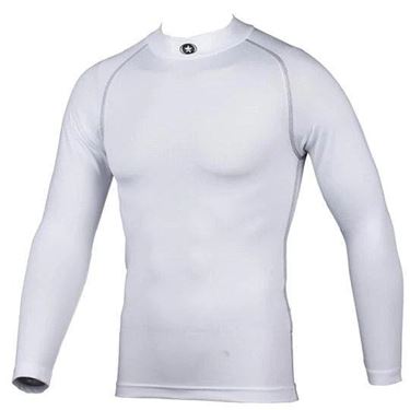 Picture of Prostar Geo-T Baselayer Shirt LS - White