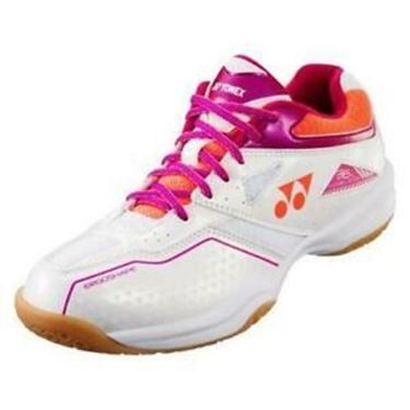 Picture of Yonex Power Cushion 36 Ladies Indoor Court Shoe - White/Pink