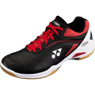 Picture of Yonex Power Cushion 65X Indoor Court Shoe - Black/Red