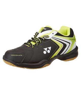 Picture of Yonex Power Cushion 47 Indoor Court Shoe - Black/Lime