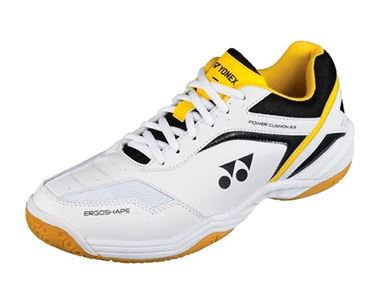 Picture of Yonex Power Cushion Indoor Court Shoe - Black/Yellow