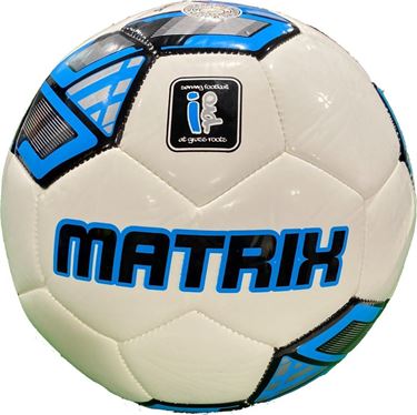 Picture of i-Pro Matrix Training Football - White/Blue