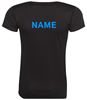 Picture of Black and Blues Netball Club Ladies Cool T-Shirt