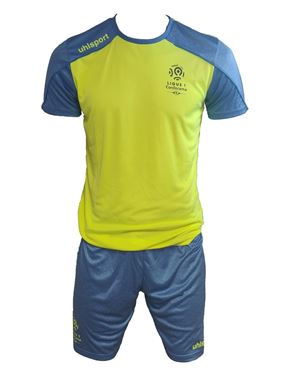 Picture of Uhlsport Ligue 1 Team KIt - Fluo Yellow/Jeans Blue