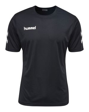 Picture of Hummel Core Hybrid Solo Short Sleeve Shirt - Black