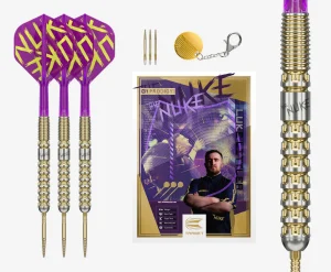 Luke Littler G1 Prodigy SP 90% Tungsten Steel Tip Darts by Target